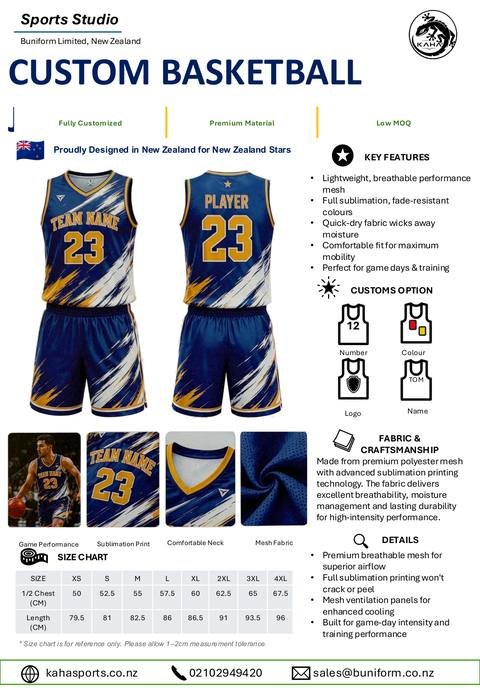 Kaha Sports catalogue: Basketball