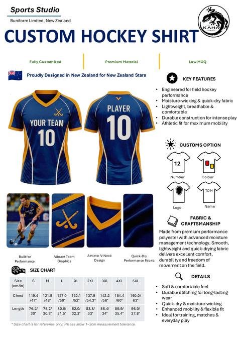 Kaha Sports catalogue: Hockey Shirt