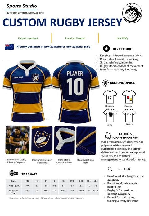 Kaha Sports catalogue: Rugby Jersey